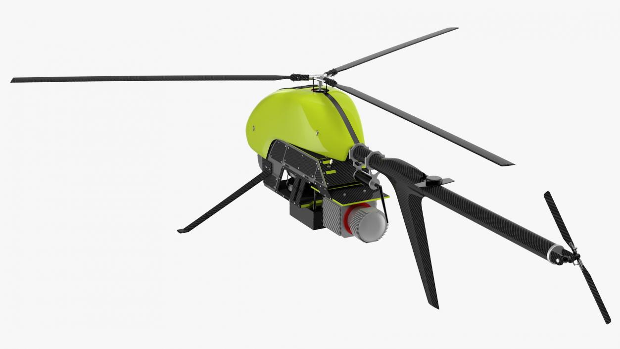 3D model Helicopter UAV Drone