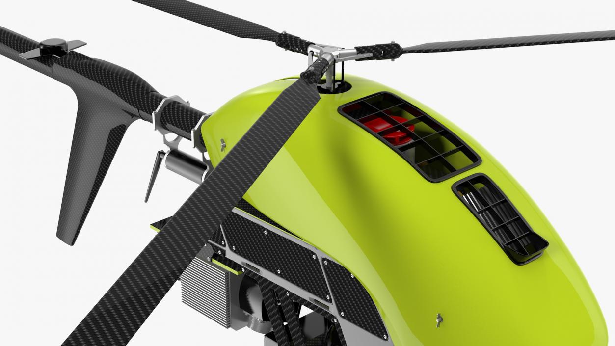 3D model Helicopter UAV Drone