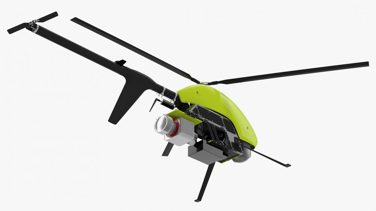 3D model Helicopter UAV Drone