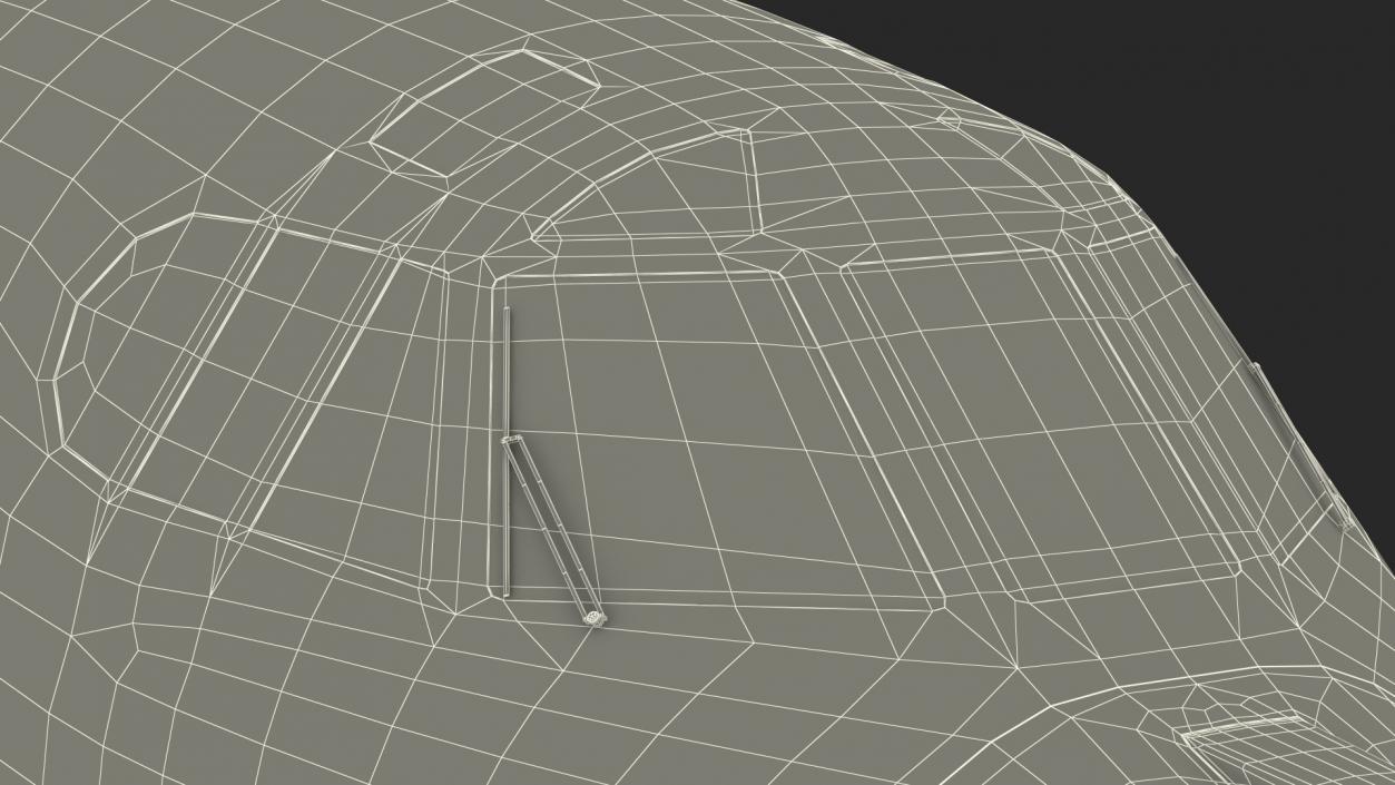 3D Boeing B52 Stratofortress Cabin