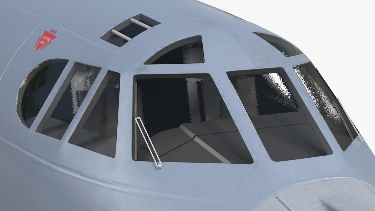 3D Boeing B52 Stratofortress Cabin