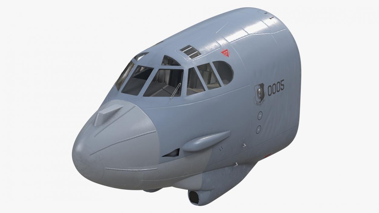 3D Boeing B52 Stratofortress Cabin