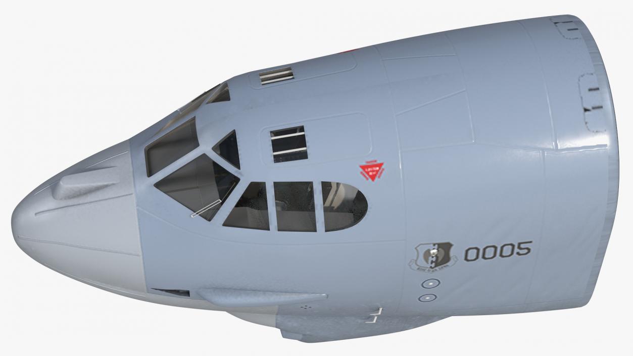 3D Boeing B52 Stratofortress Cabin