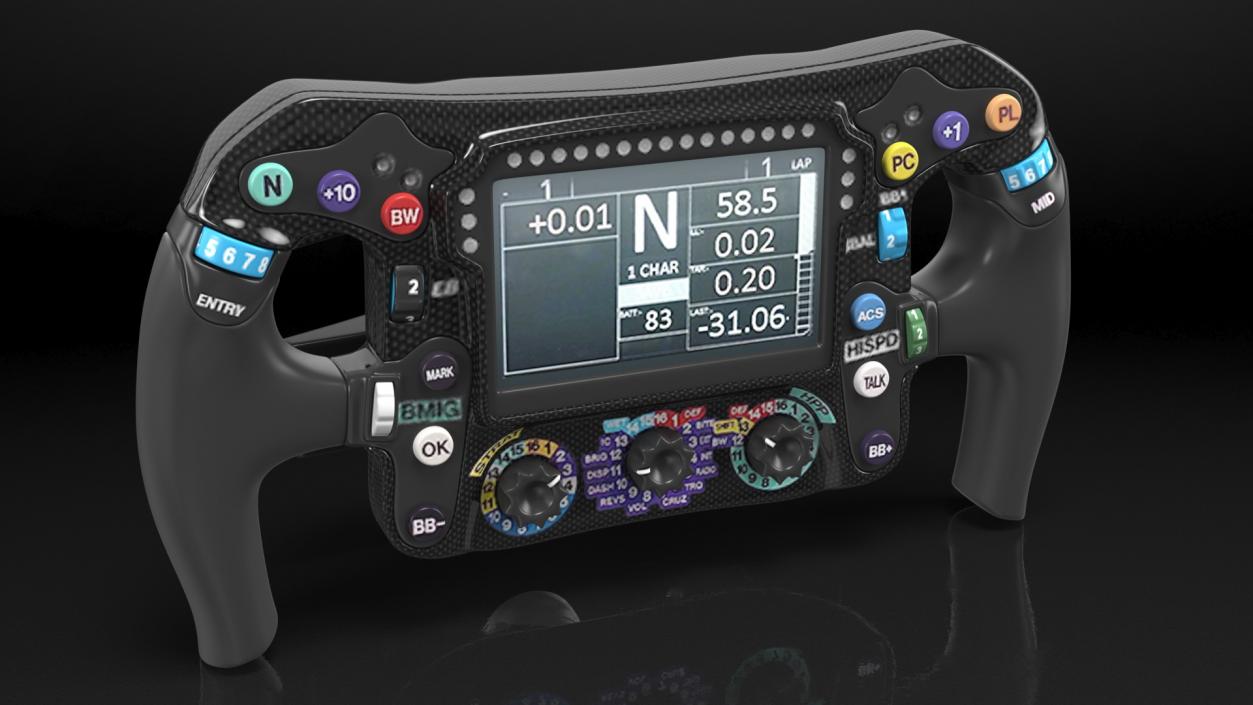 Formula 1 2022 Steering Wheel 3D model