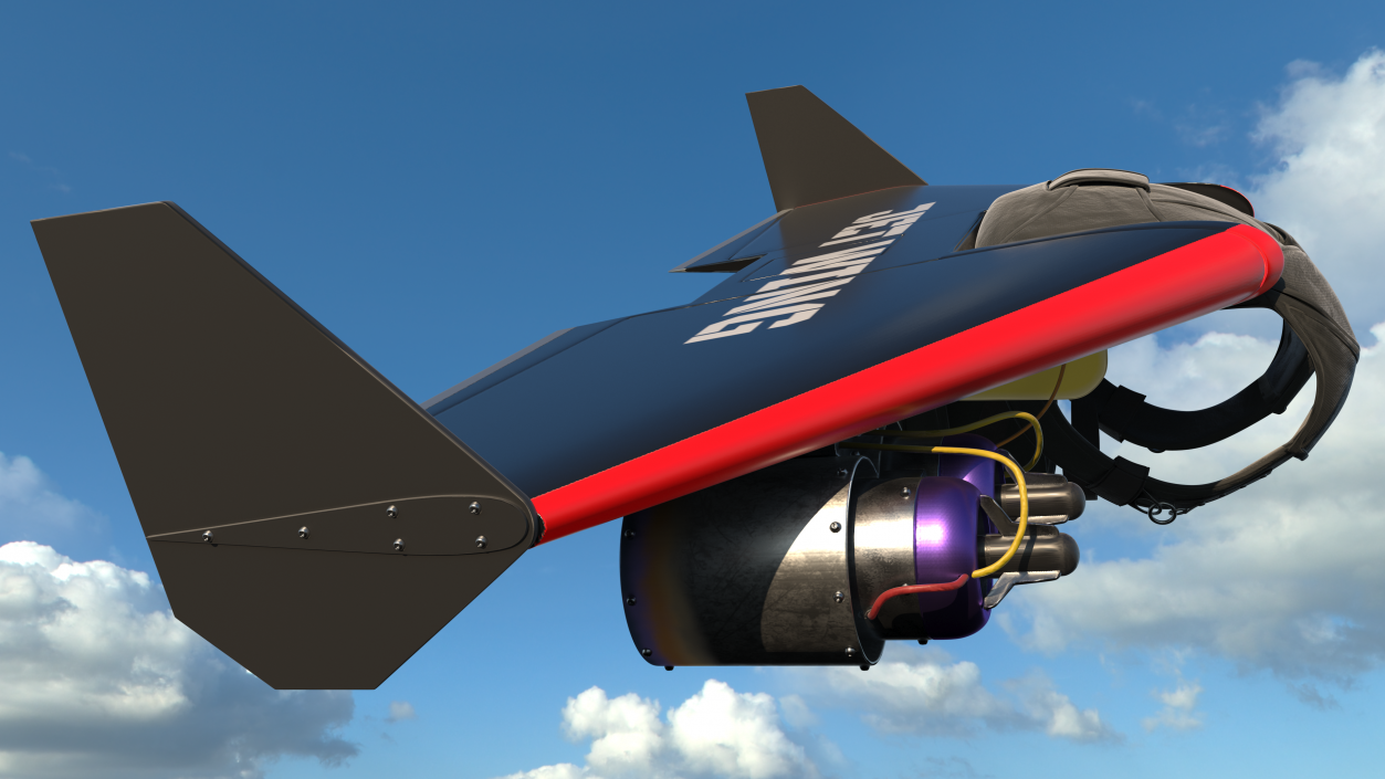 3D model Jet Wing