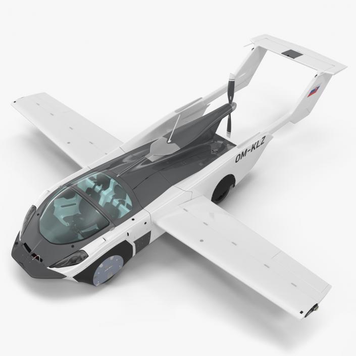 3D AirCar Rigged(1)