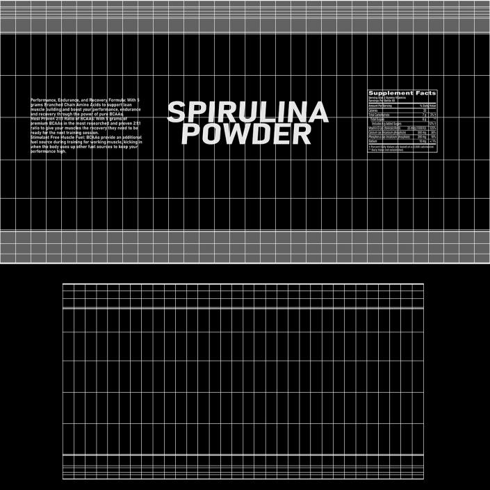 3D model Spirulina Powder Jar