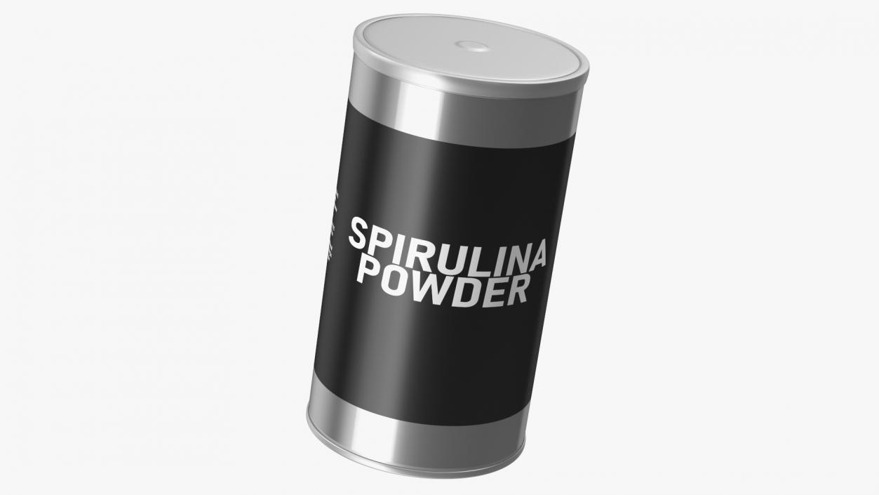 3D model Spirulina Powder Jar