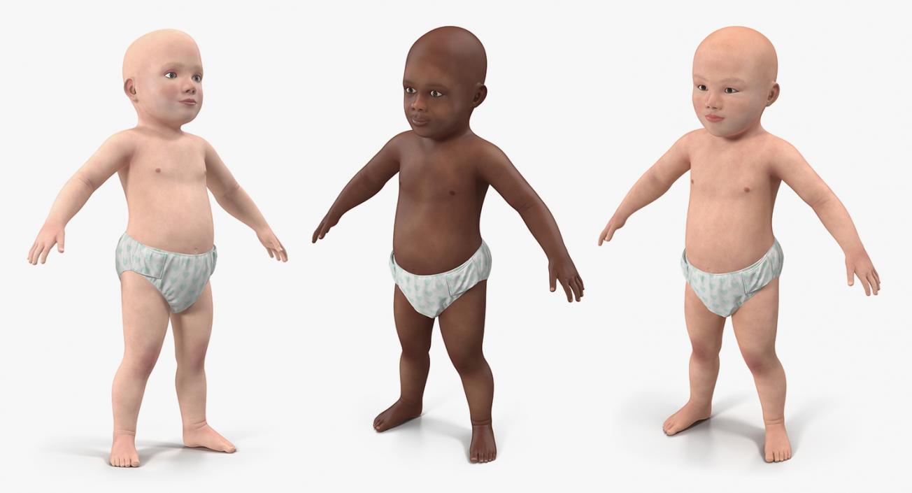 Children Collection 3D model