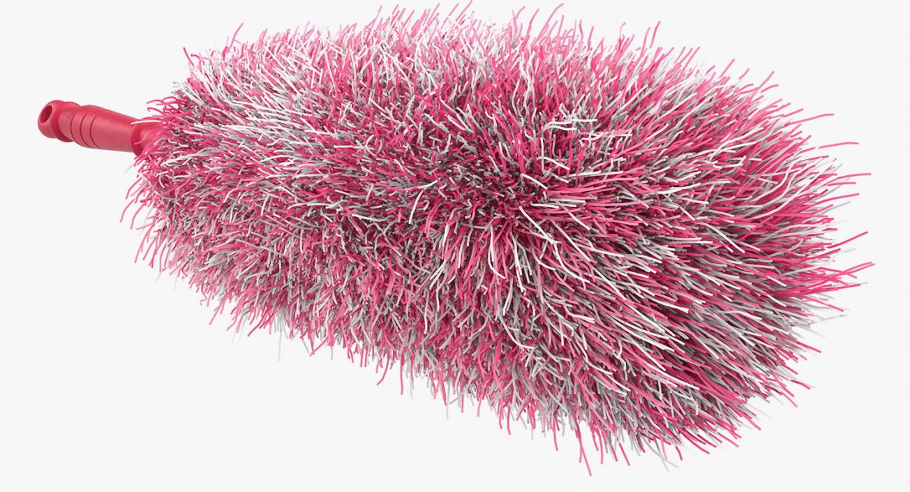 Dust Wiper Pink Fur 3D model