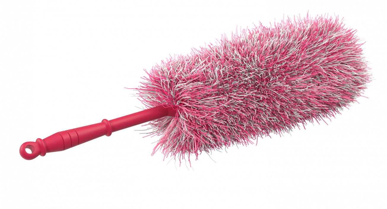 Dust Wiper Pink Fur 3D model