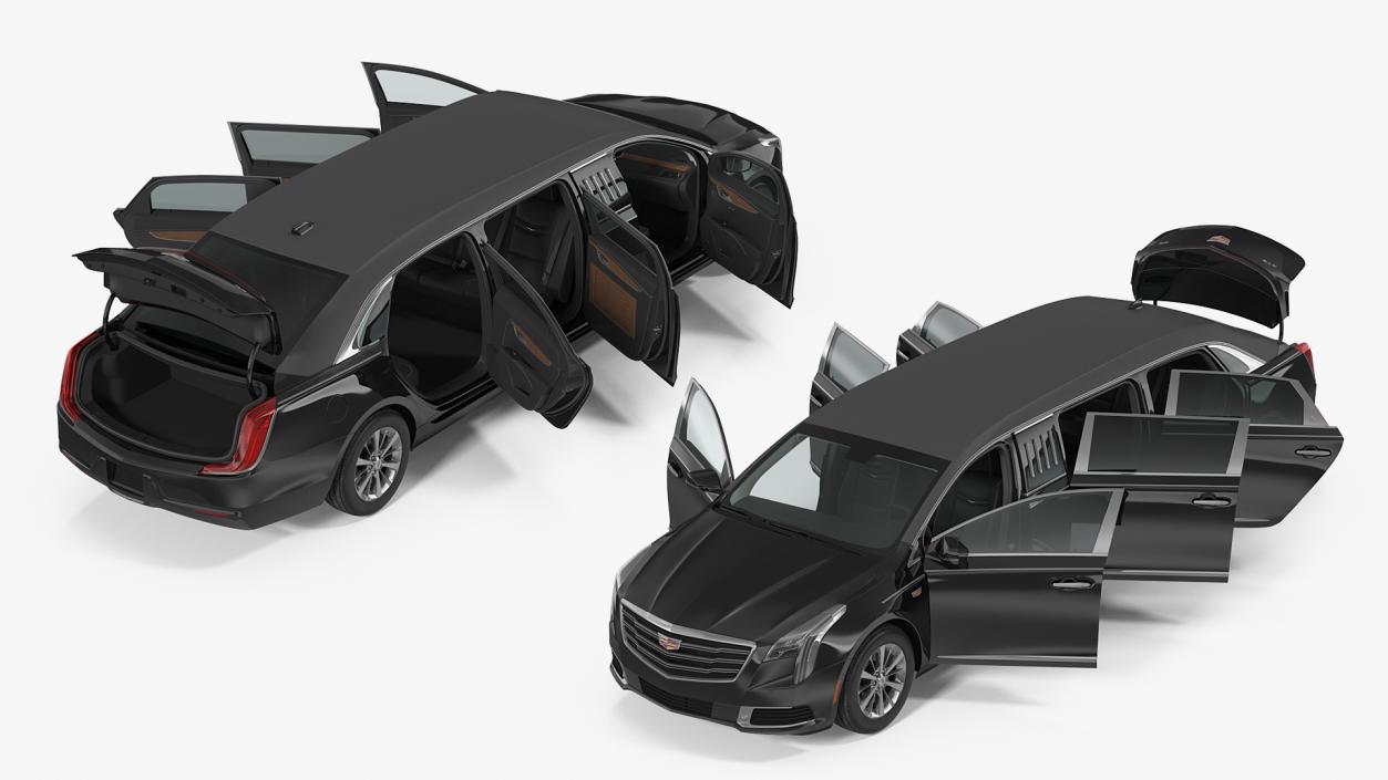 Limousine Cadillac SS 70 Stretch 3D