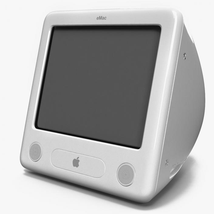 Apple eMac Computer 3D model