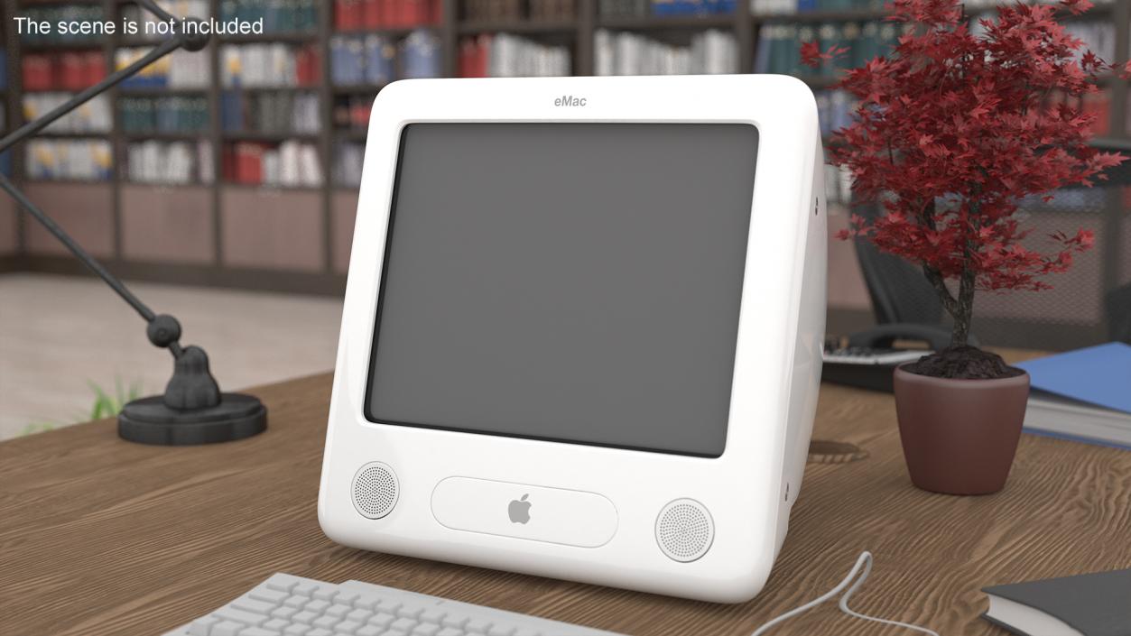 Apple eMac Computer 3D model