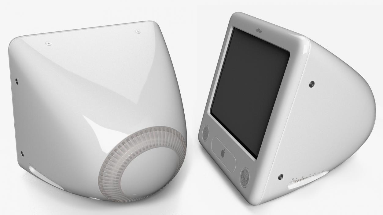 Apple eMac Computer 3D model