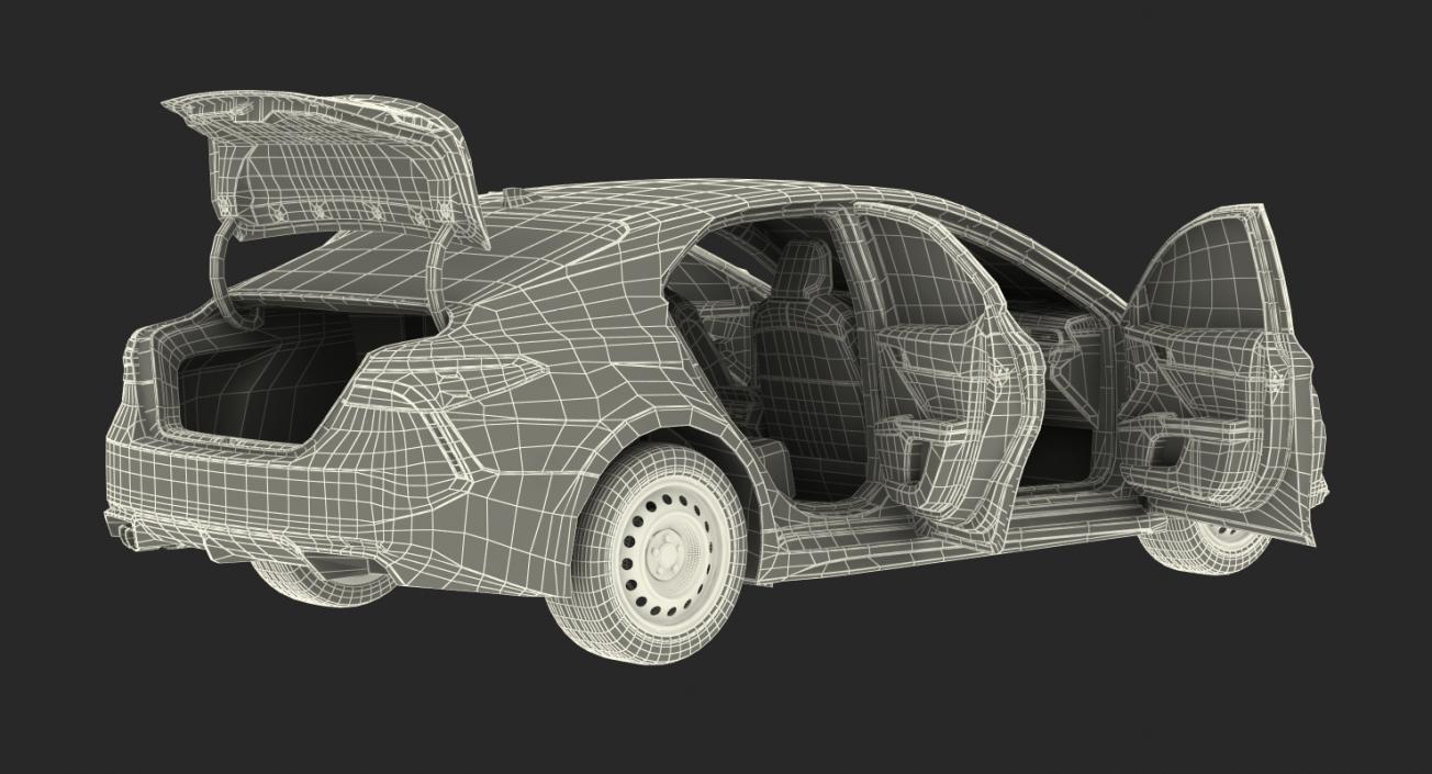 Business Sedan Generic 3D