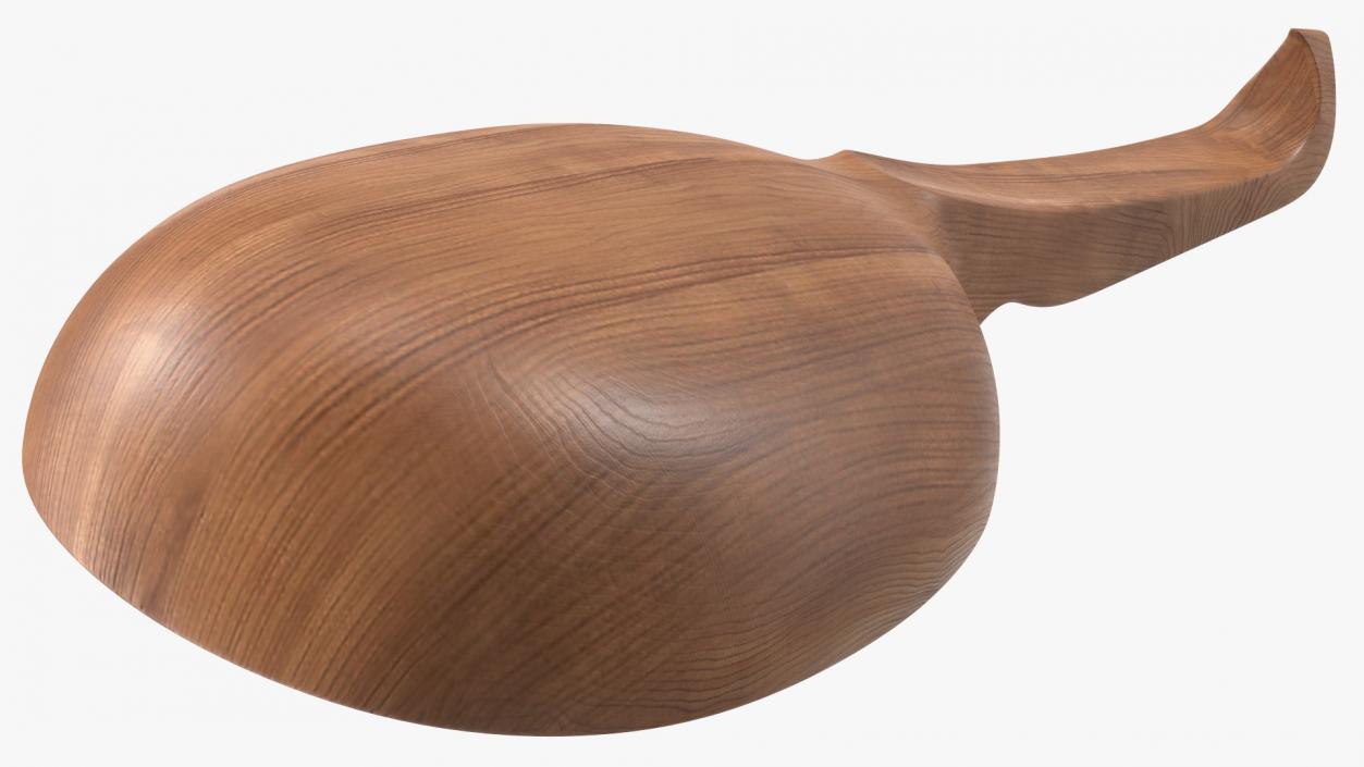 3D Wooden Sauna Ladle model