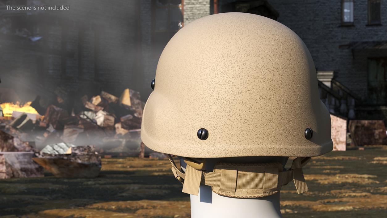 3D model US Army Enhanced Combat Helmet