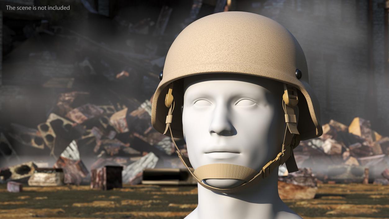 3D model US Army Enhanced Combat Helmet