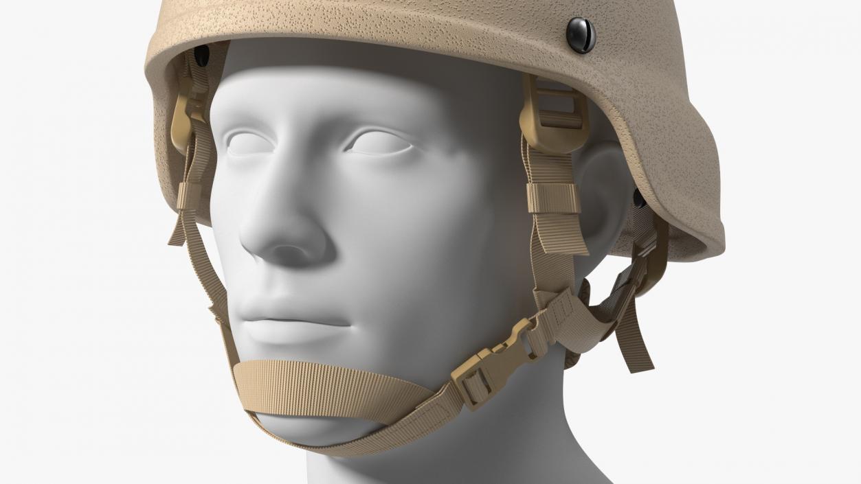 3D model US Army Enhanced Combat Helmet