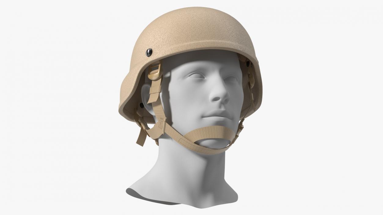 3D model US Army Enhanced Combat Helmet