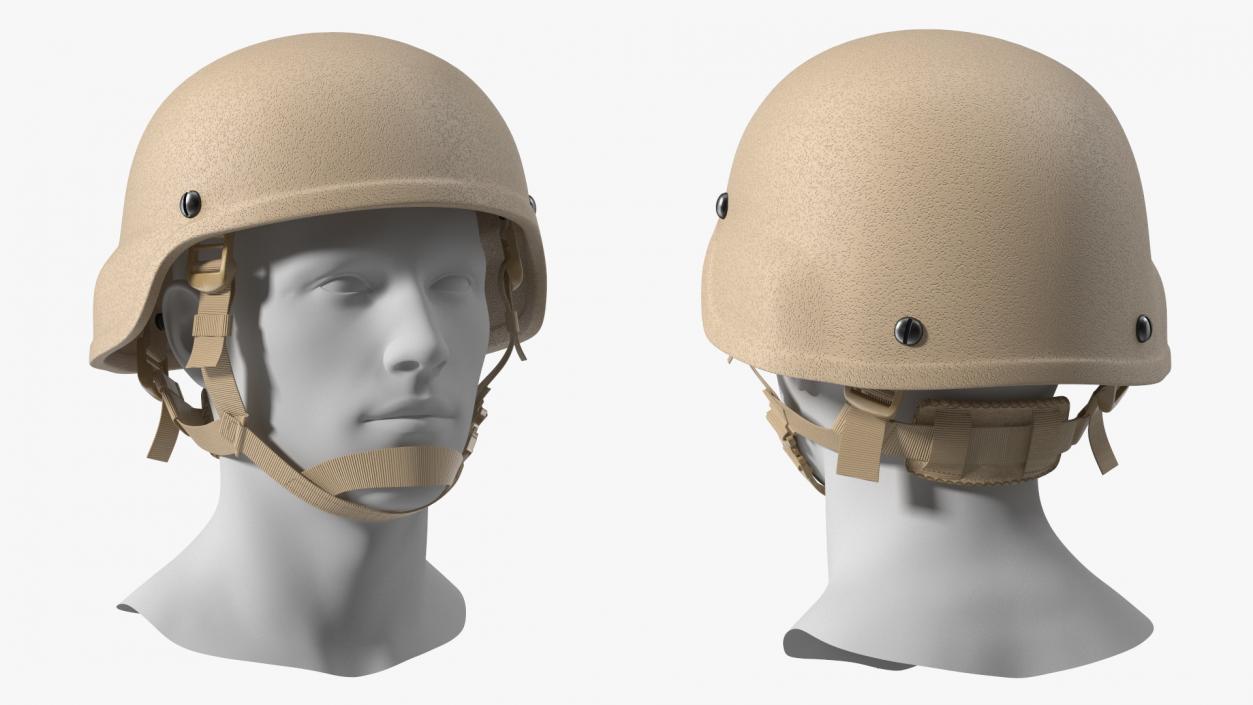 3D model US Army Enhanced Combat Helmet