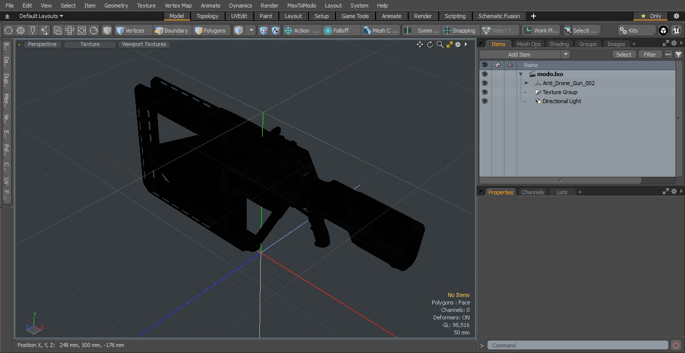 Anti Drone Gun 3D model