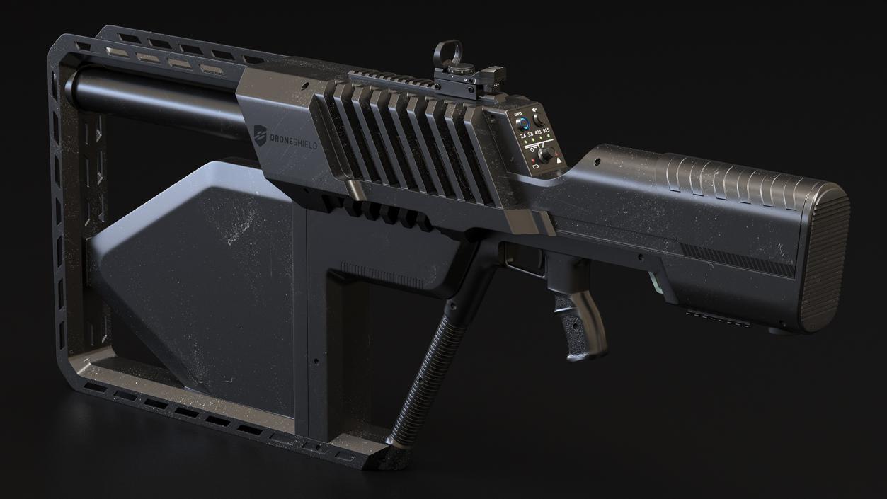 Anti Drone Gun 3D model