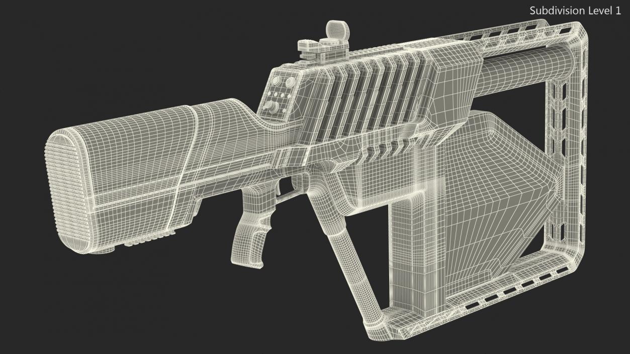 Anti Drone Gun 3D model