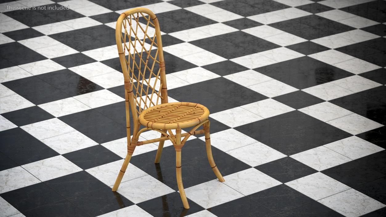 3D Bamboo Chairs Collection 3