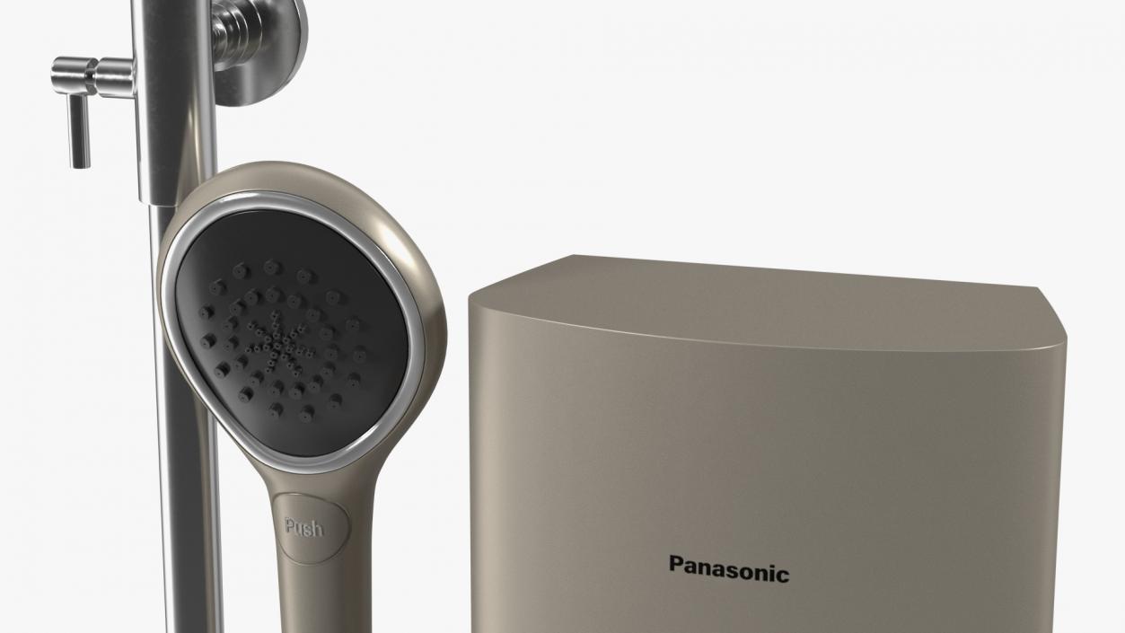 3D Panasonic Water Heater Right model