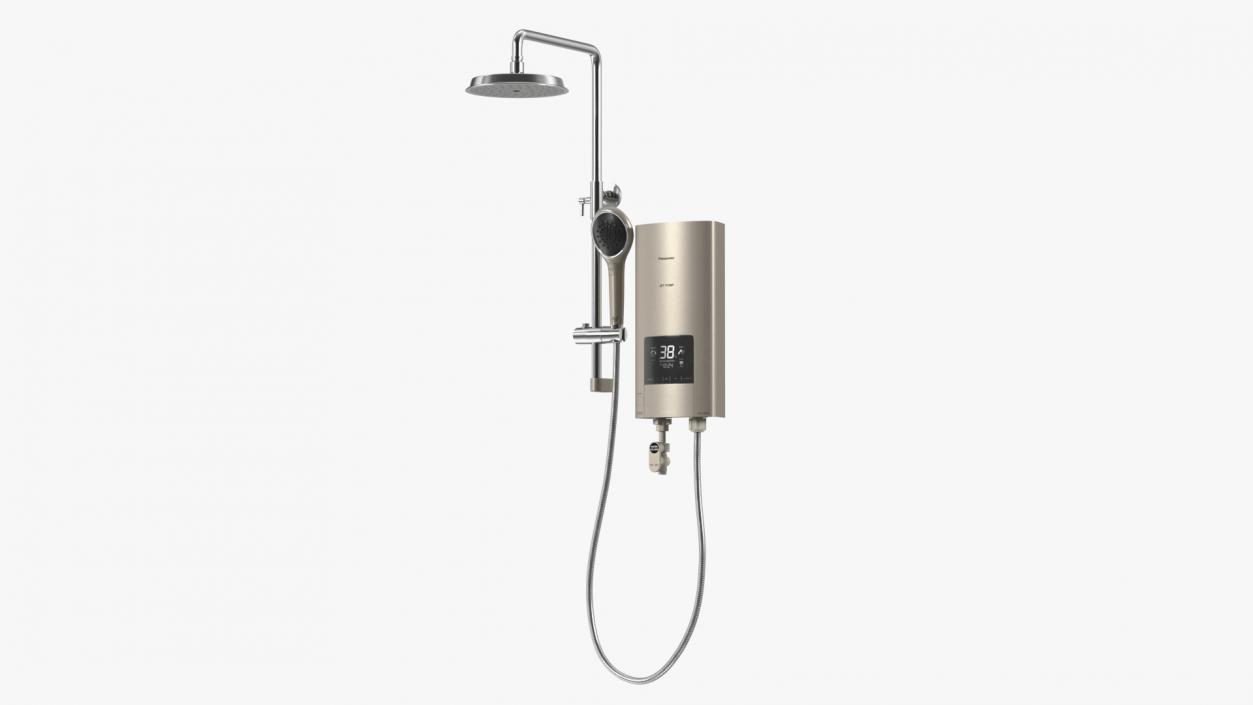 3D Panasonic Water Heater Right model