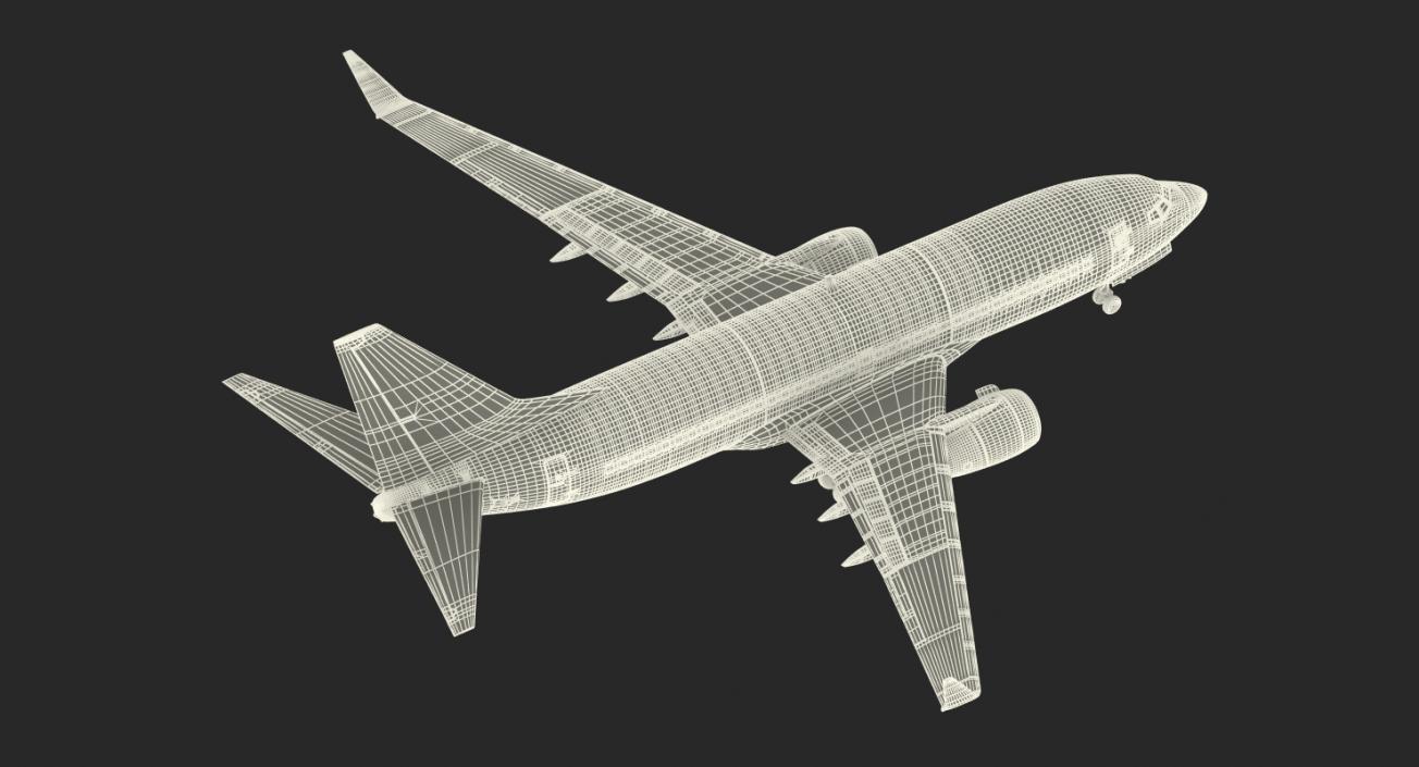 3D Boeing 737-700 Southwest Airlines model