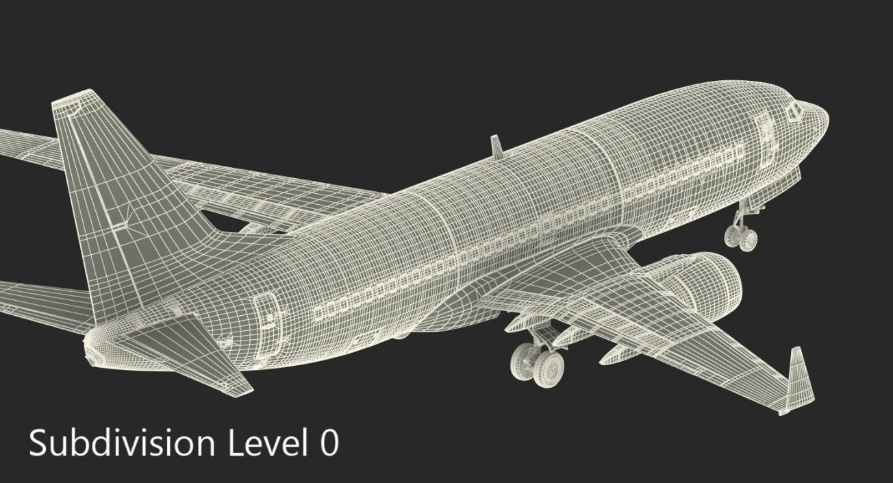 3D Boeing 737-700 Southwest Airlines model