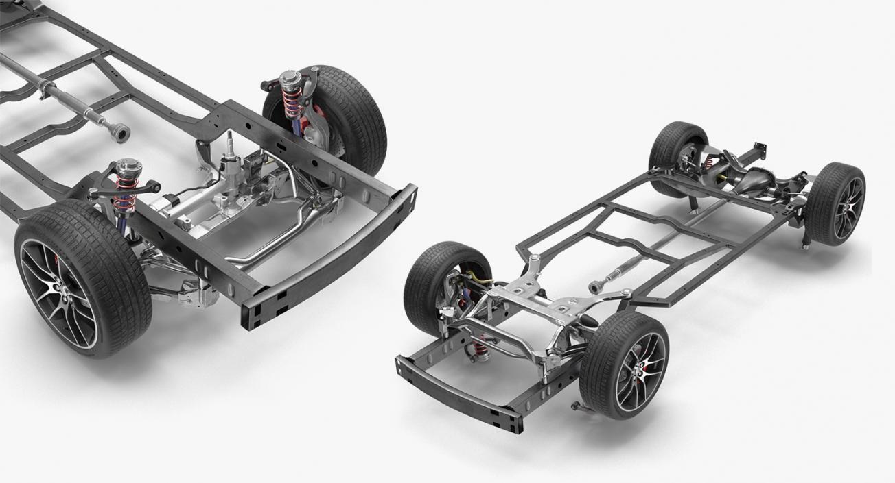 3D Vehicle Chassis Collection