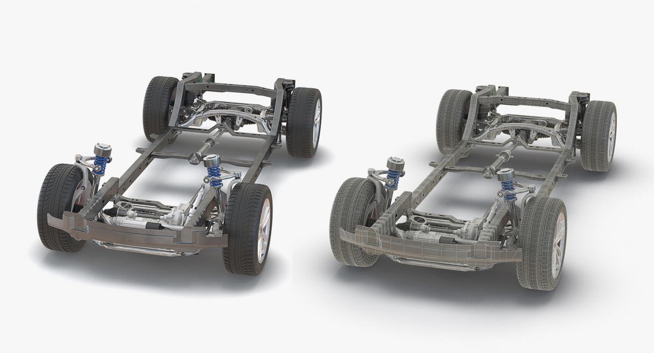 3D Vehicle Chassis Collection