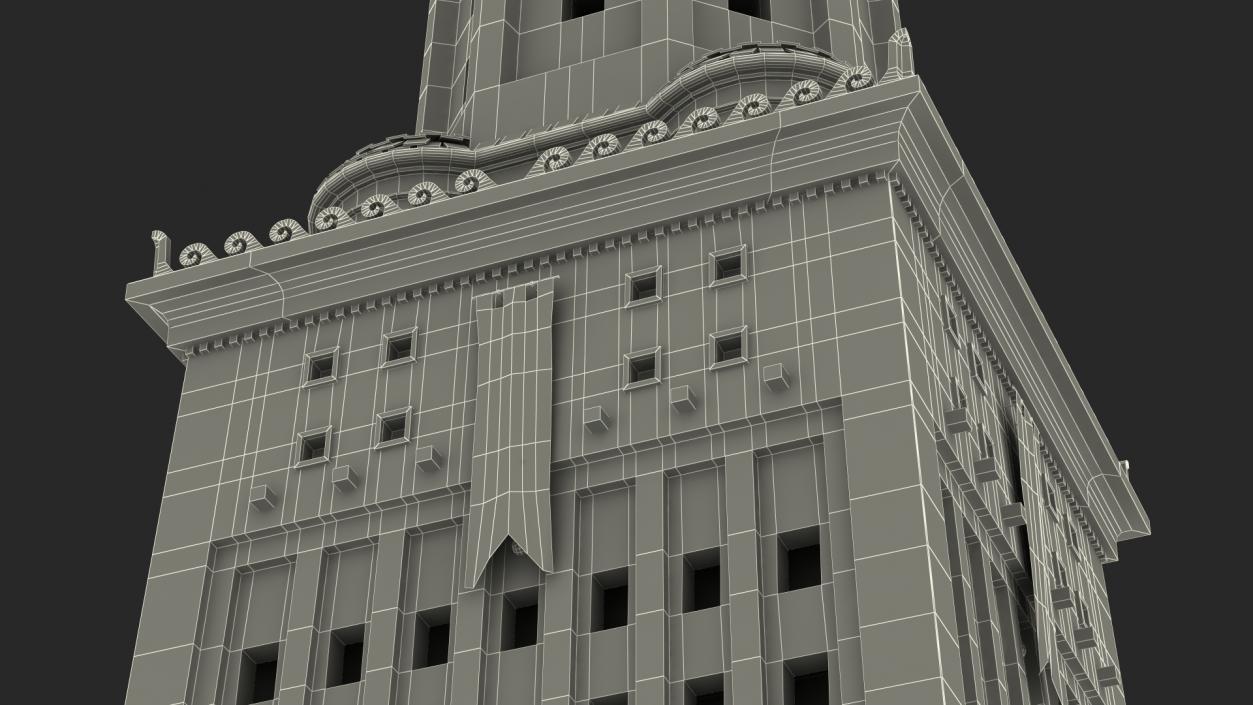 3D model Lighthouse of Alexandria Tower