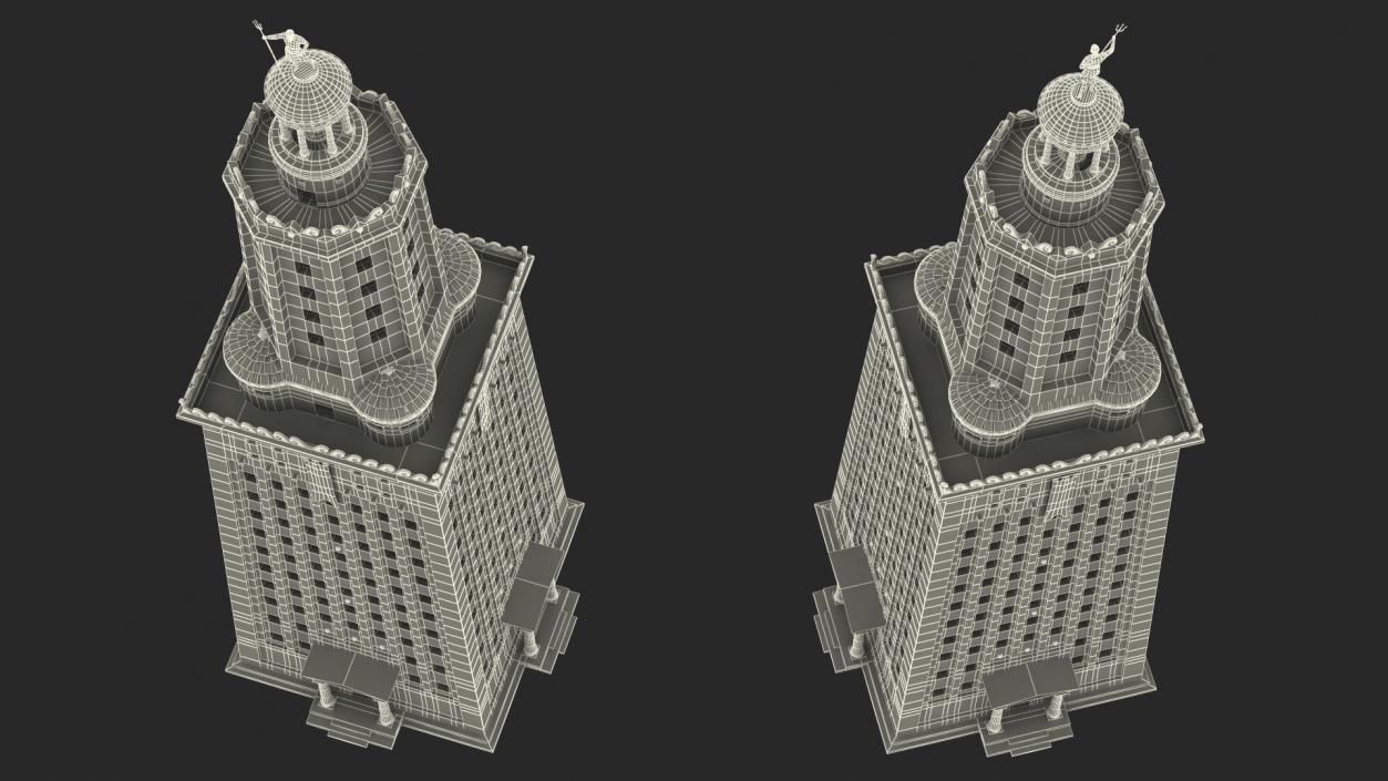 3D model Lighthouse of Alexandria Tower