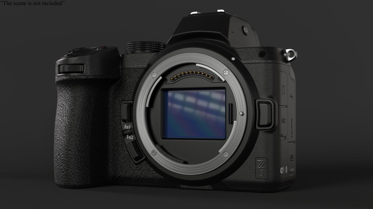 Digital Camera Body 3D model