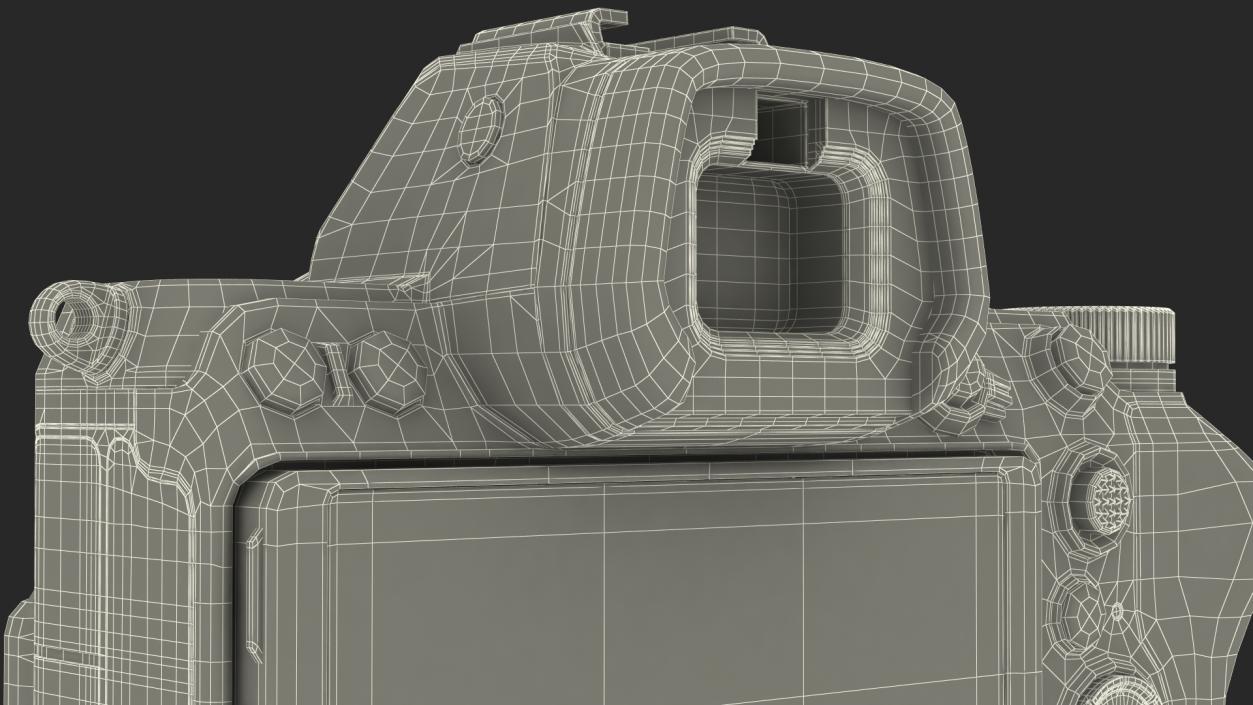 Digital Camera Body 3D model