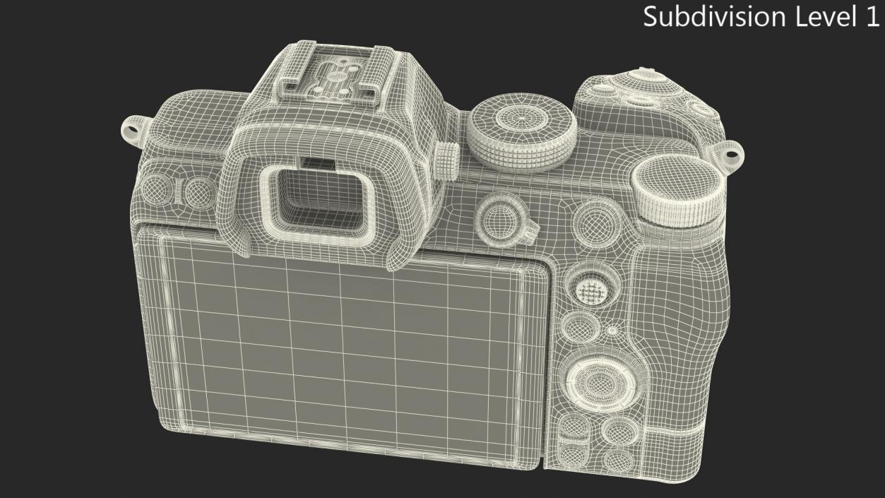 Digital Camera Body 3D model