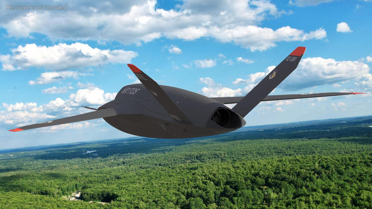 USA UAVs Collection 3D model