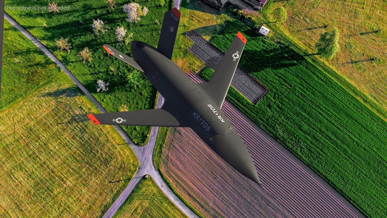 USA UAVs Collection 3D model