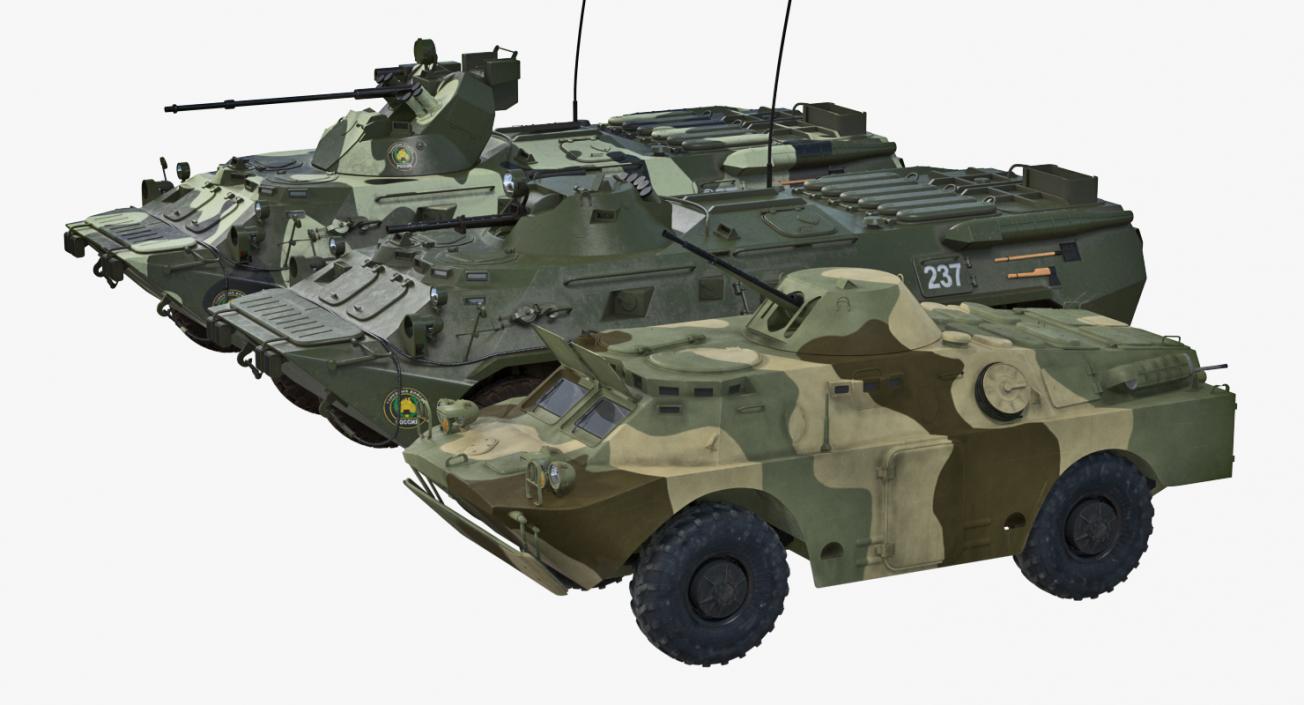 3D Russian Armoured Vehicles Collection