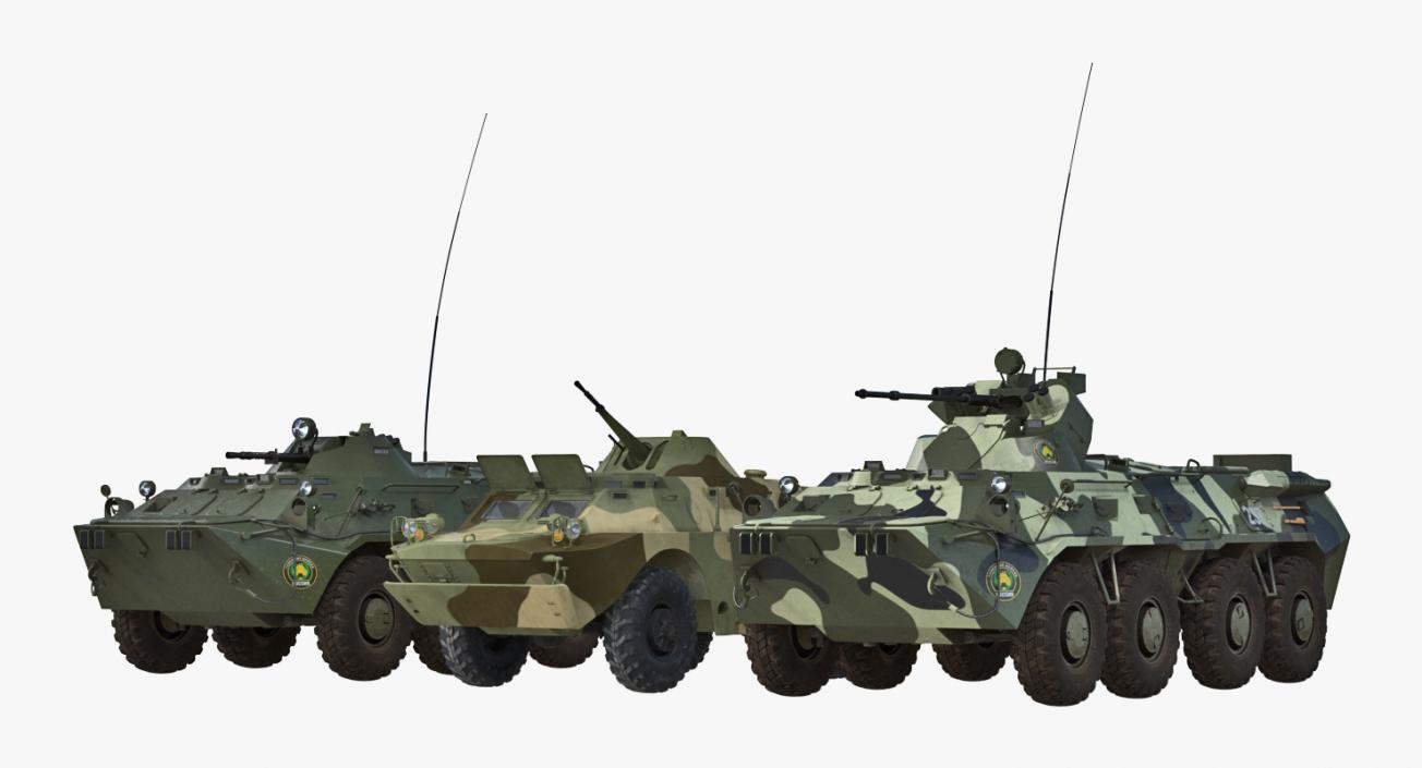 3D Russian Armoured Vehicles Collection