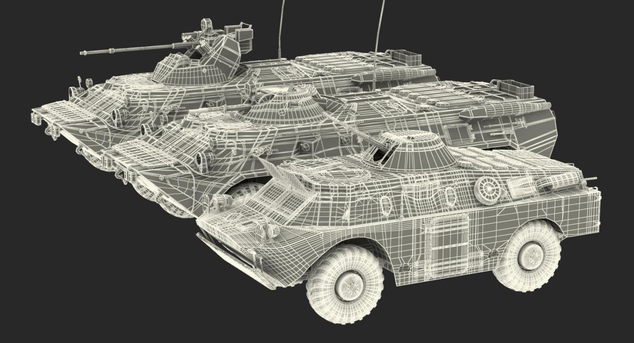 3D Russian Armoured Vehicles Collection