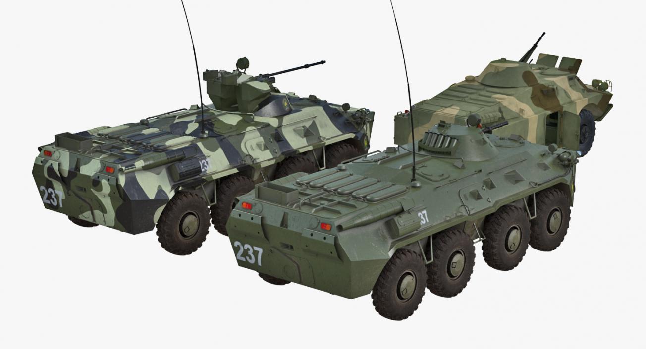 3D Russian Armoured Vehicles Collection