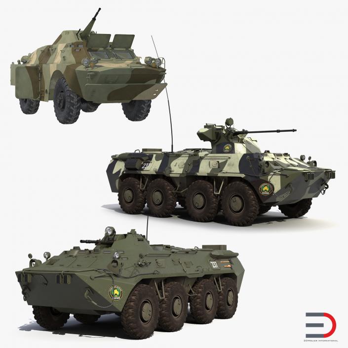 3D Russian Armoured Vehicles Collection