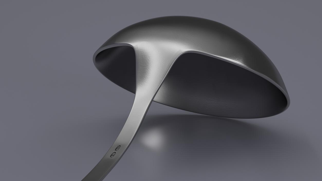 3D Kitchen Soup Ladle model