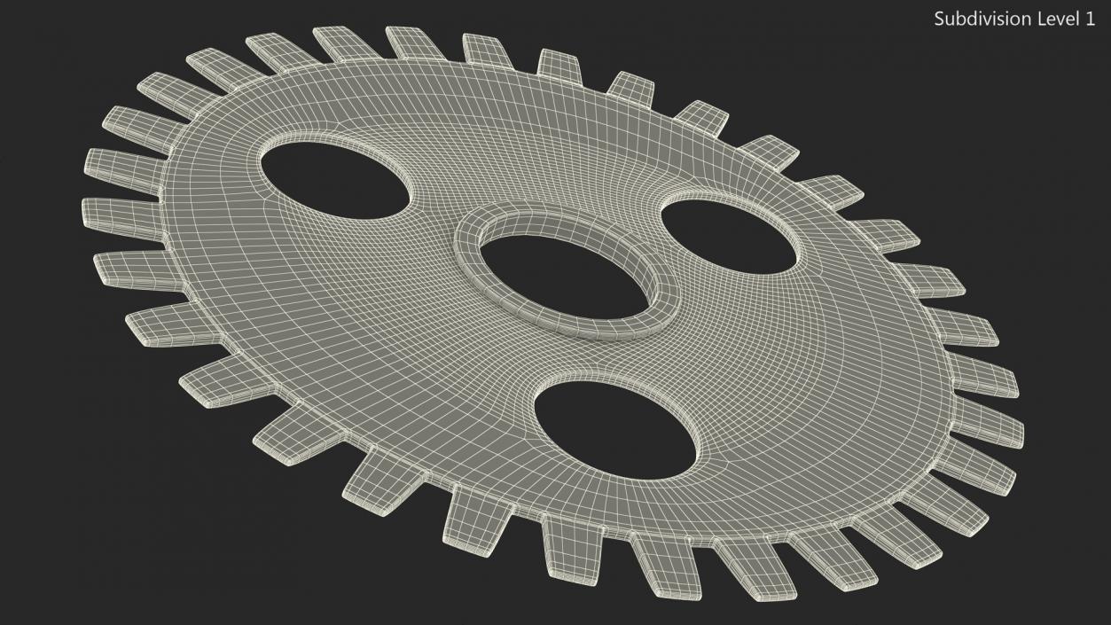 3D model Spur Gears